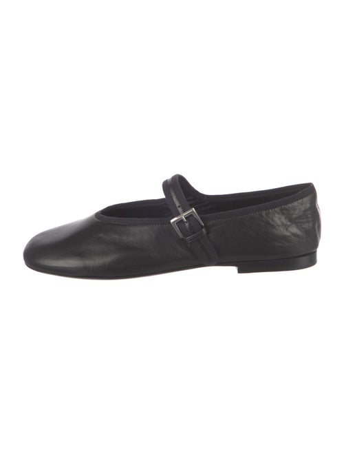 The Row Boheme MJ Leather Mary Jane Flats
