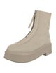 The Row Zipped 1 Nubuck Chelsea Boots