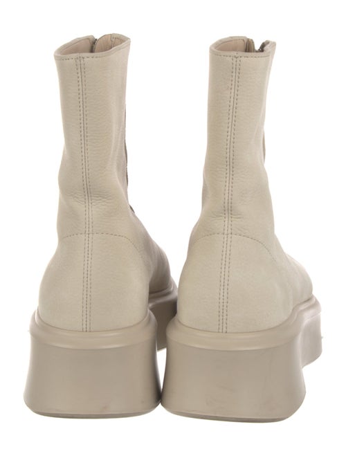 The Row Zipped 1 Nubuck Chelsea Boots