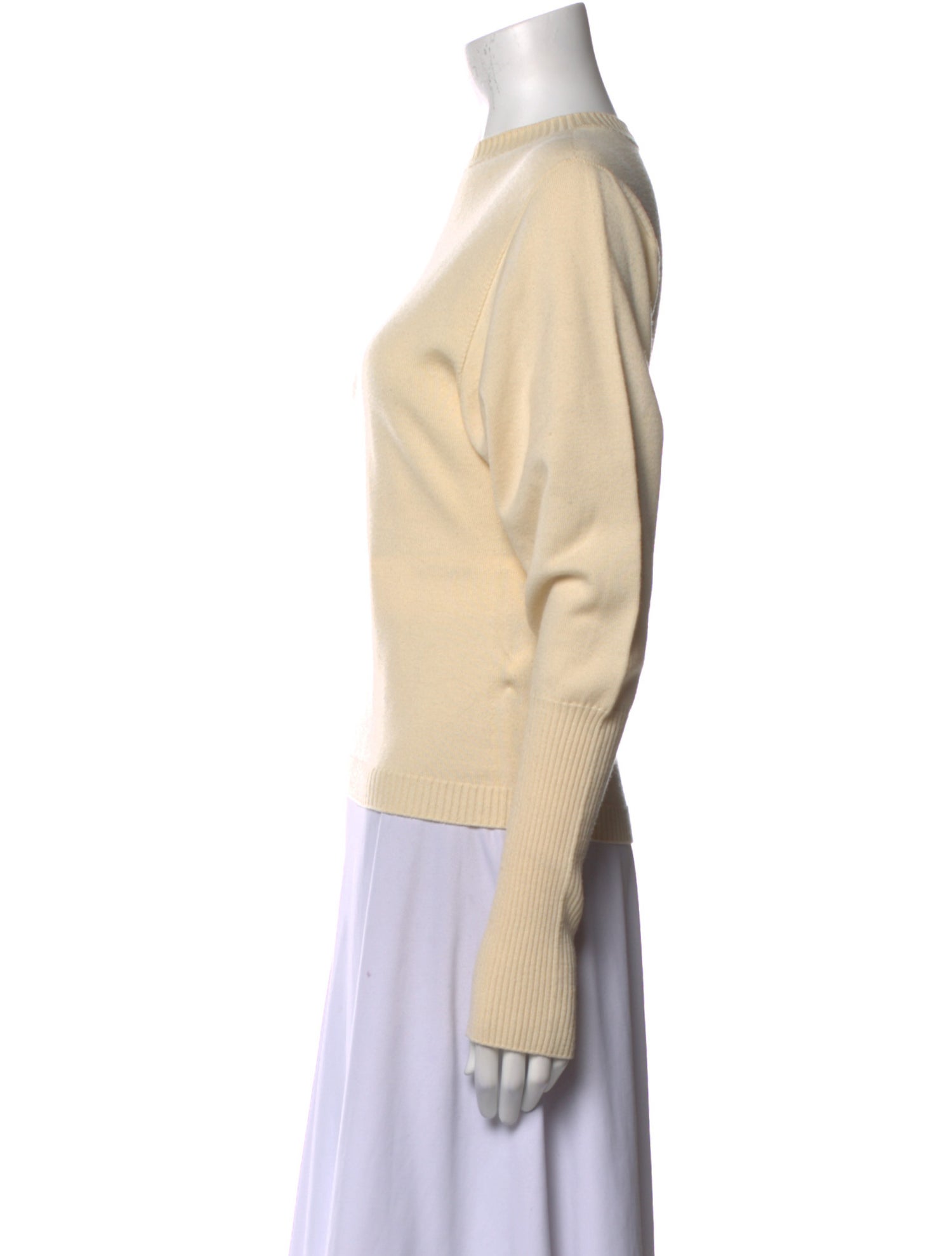 The Row Merino Wool Crew Neck Sweater