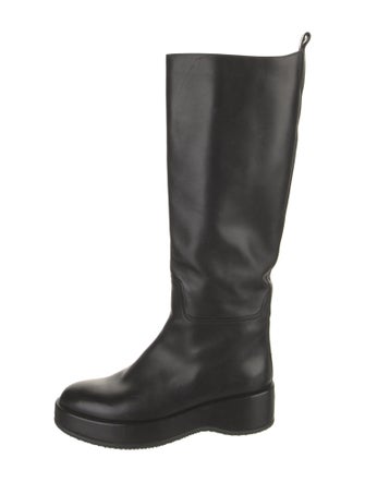 The Row Leather Boots