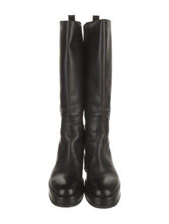 The Row Leather Boots