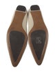 The Row Leather Ballet Flats