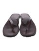 The Row City Leather Flip Flops