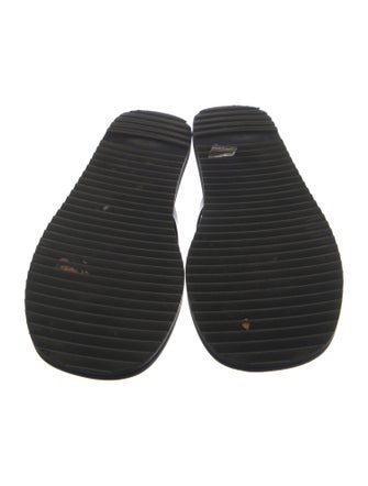 The Row City Leather Flip Flops