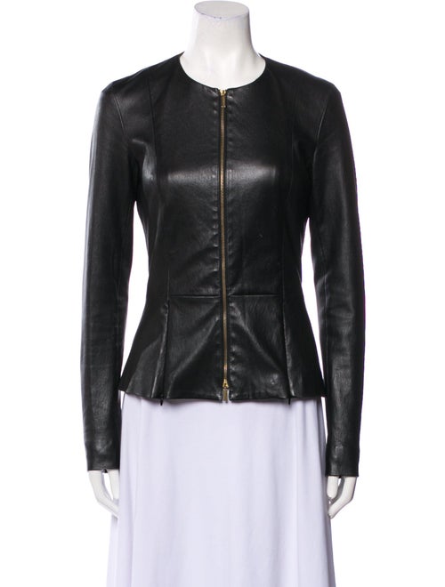 The Row Anasta Leather Biker Jacket