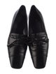 The Row Leather Bow Accents Pumps