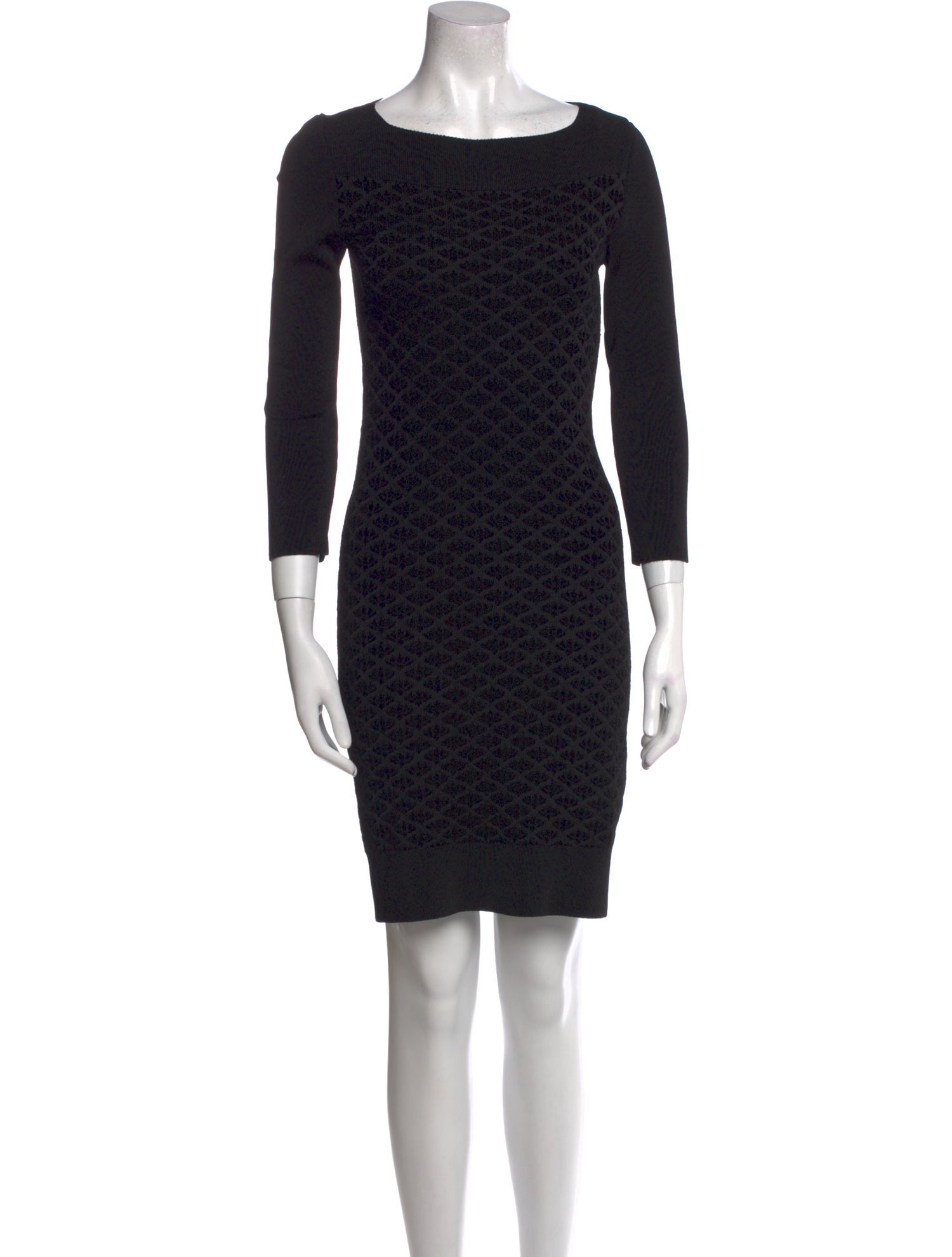 The Row Bateau Neckline Mini Dress