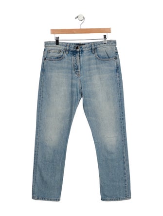 The Row High-Rise Straight Leg Jeans