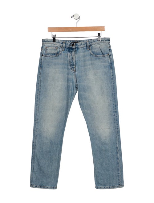 The Row High-Rise Straight Leg Jeans
