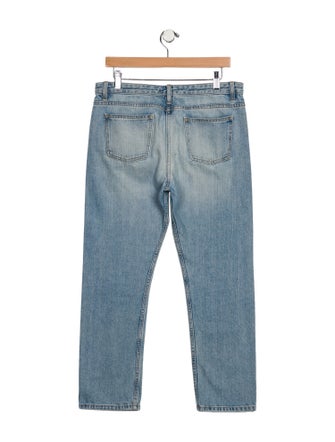 The Row High-Rise Straight Leg Jeans