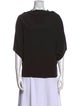 The Row Silk Cowl Neck Sweatshirt