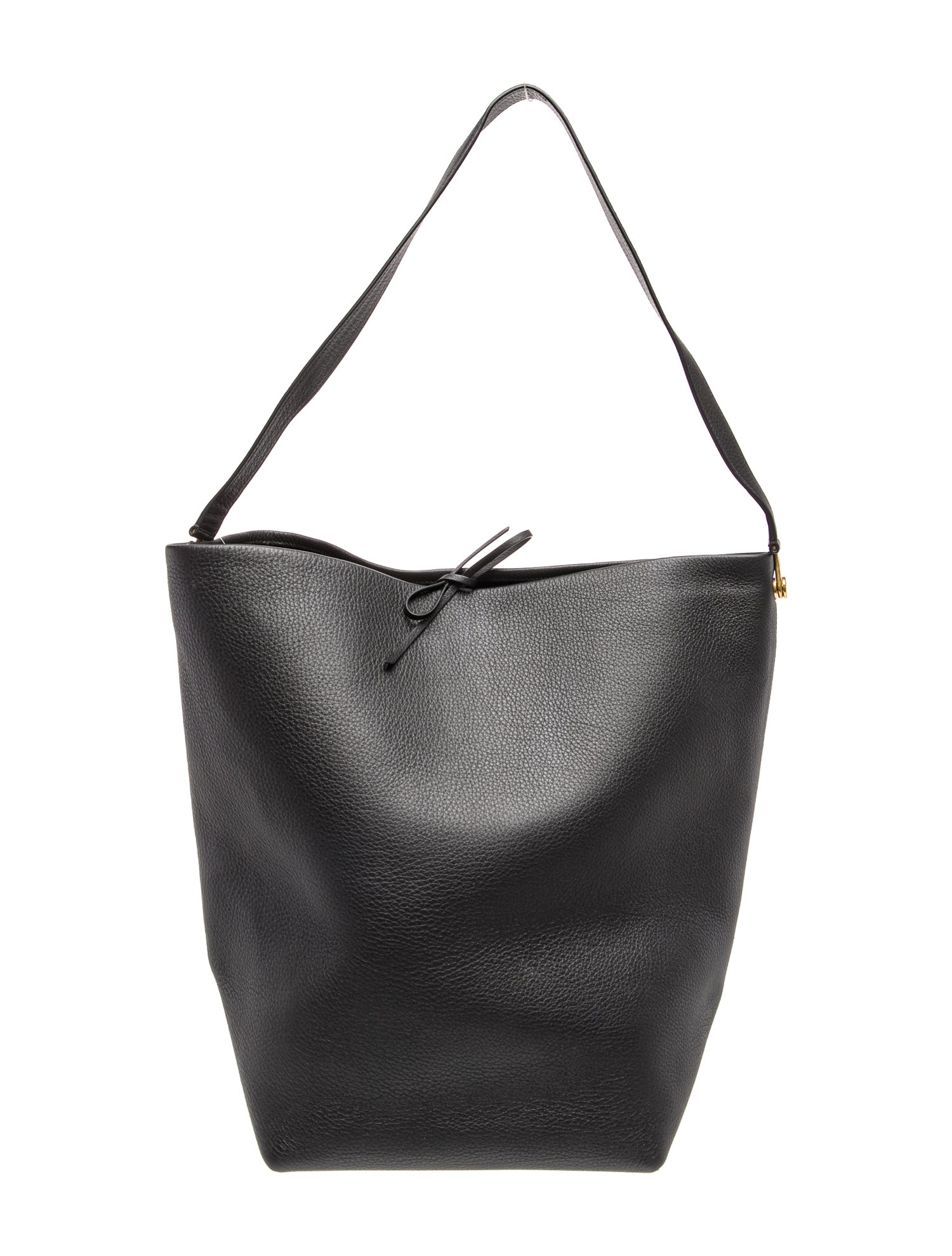 The Row Leather N/S Hook Medium