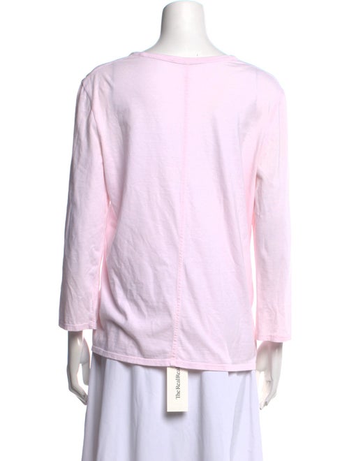 The Row Bateau Neckline Three-Quarter Sleeve Top