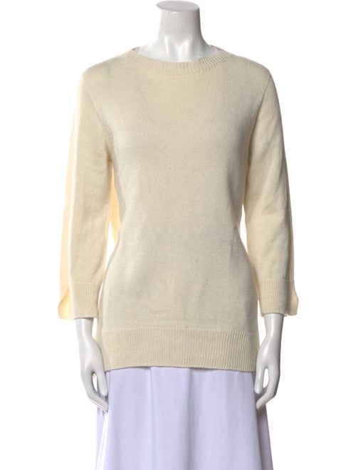 The Row Silk Crew Neck Sweater