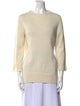 The Row Silk Crew Neck Sweater