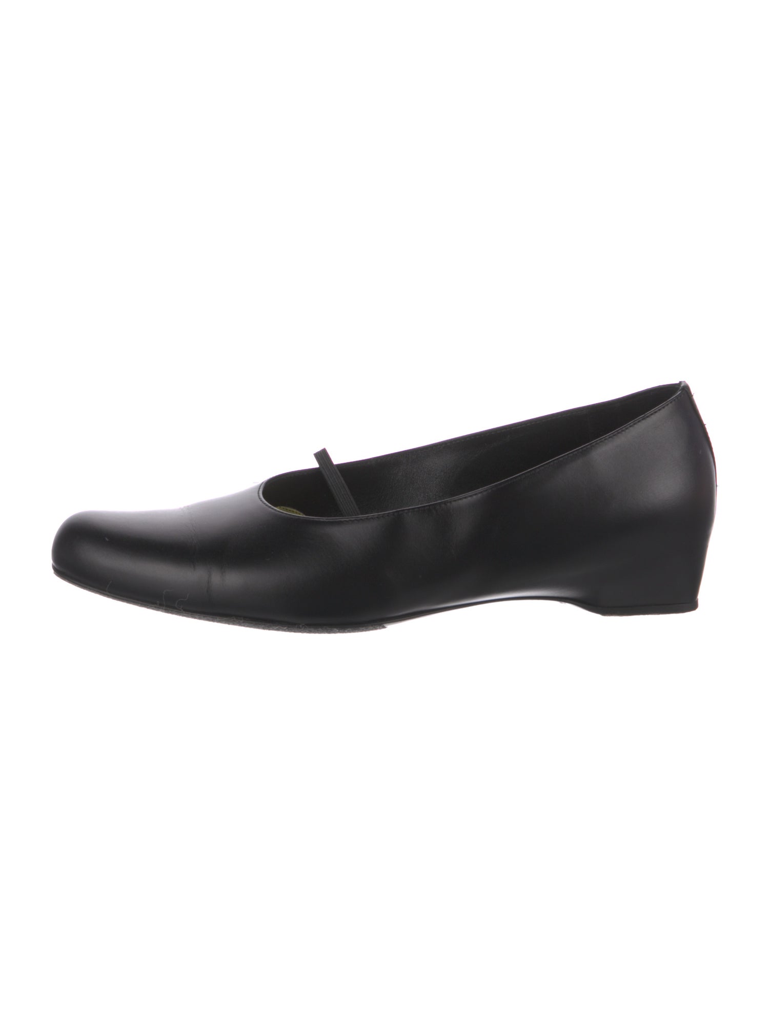 The Row Marion Leather Mary Jane Flats