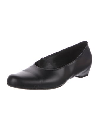 The Row Marion Leather Mary Jane Flats