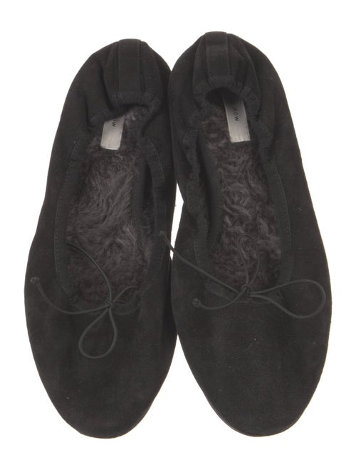 The Row Awar Shearling Ballet Flats
