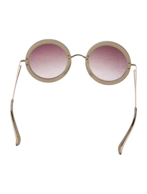 The Row Round Gradient Sunglasses