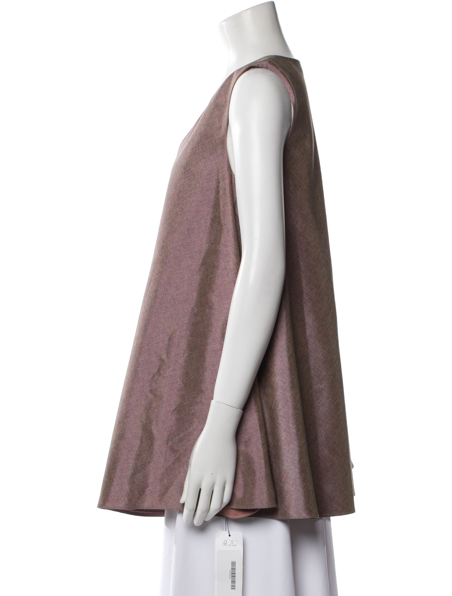 The Row V-Neck Sleeveless Tunic