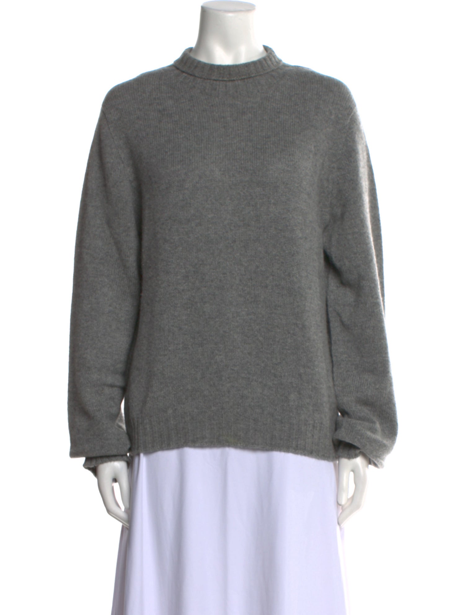 The Row Cashmere Mock Neck Sweater