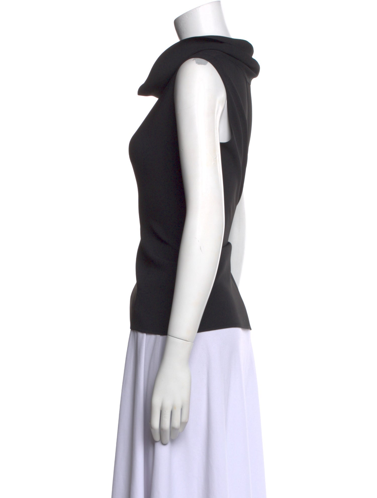 The Row Cowl Neck Sleeveless Top