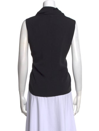 The Row Cowl Neck Sleeveless Top