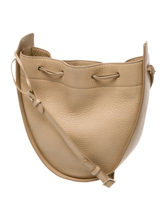 The Row Leather Bucket Bag Small