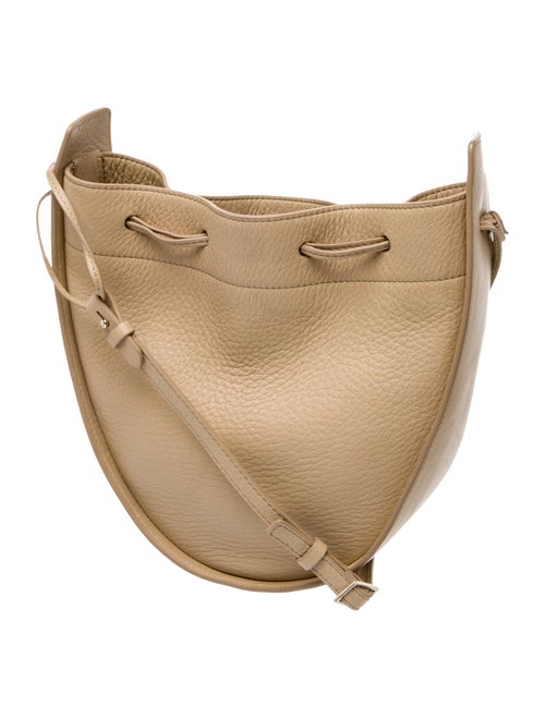 The Row Leather Bucket Bag Small
