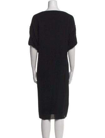 The Row Bateau Neckline Midi Length Dress