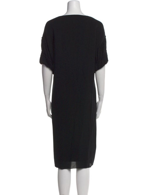 The Row Bateau Neckline Midi Length Dress