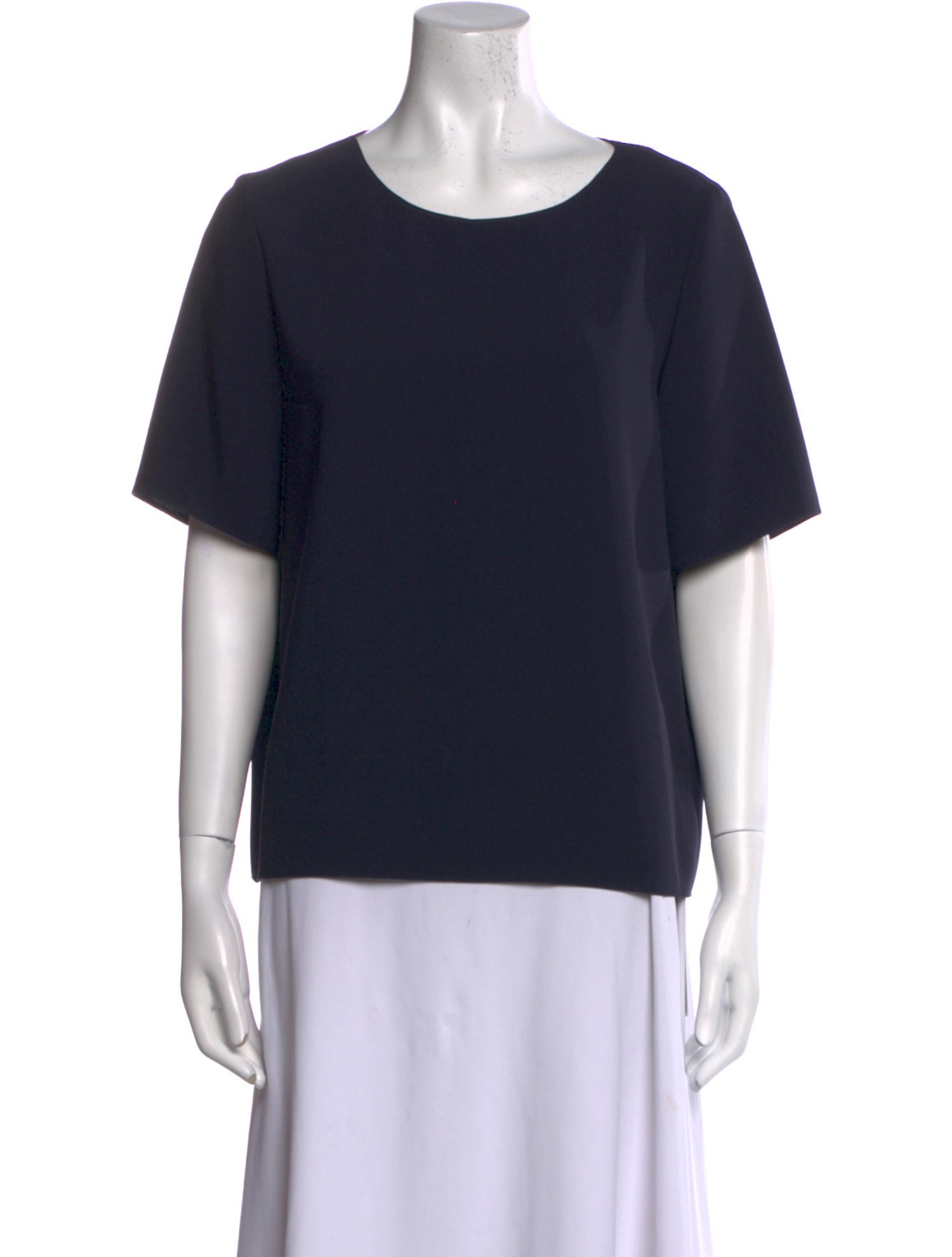 The Row Scoop Neck Short Sleeve T-Shirt