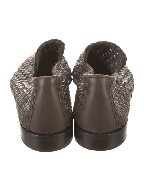 The Row Davis Leather Loafers