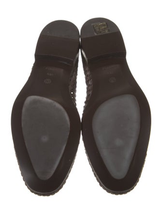 The Row Davis Leather Loafers