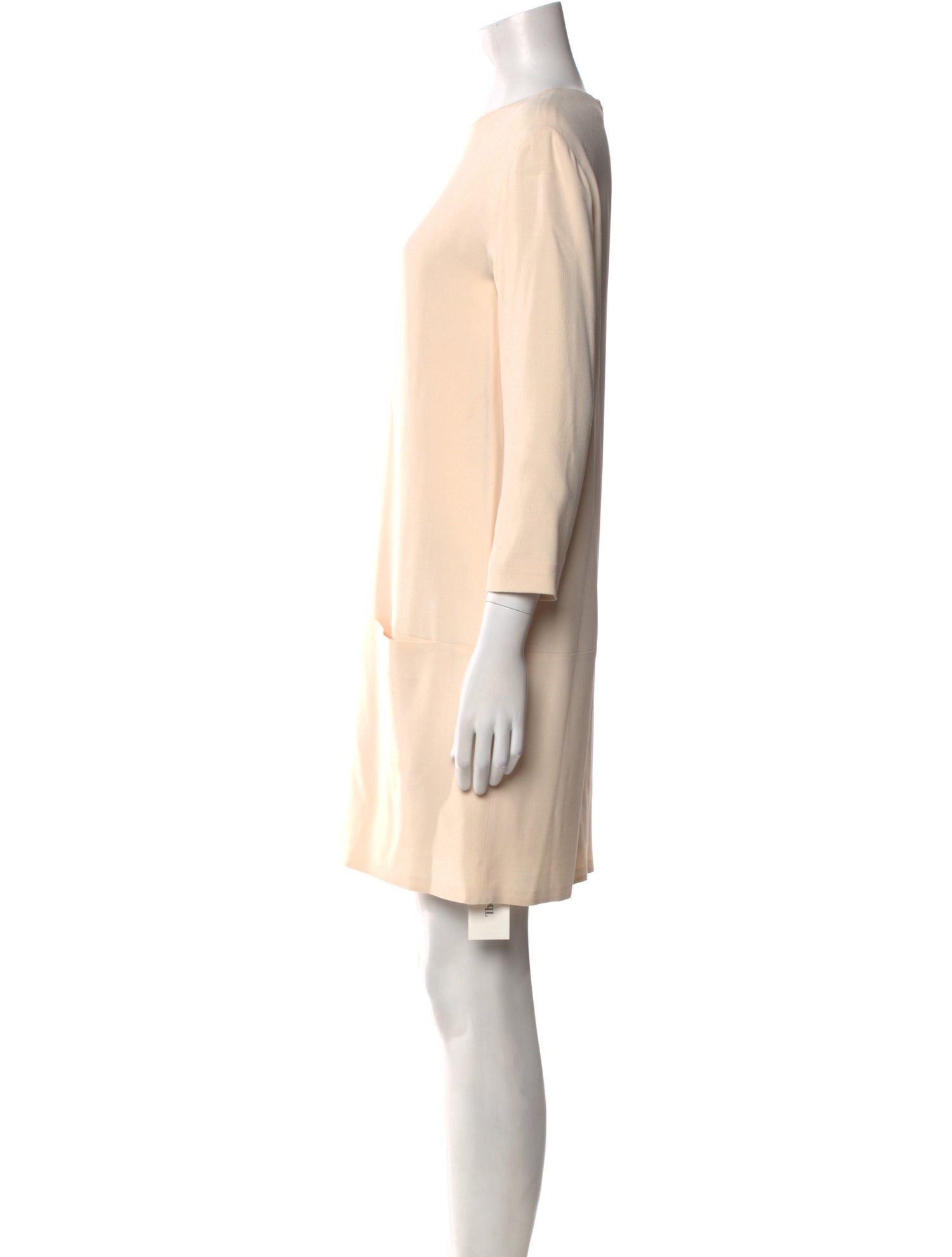 The Row Bateau Neckline Mini Dress