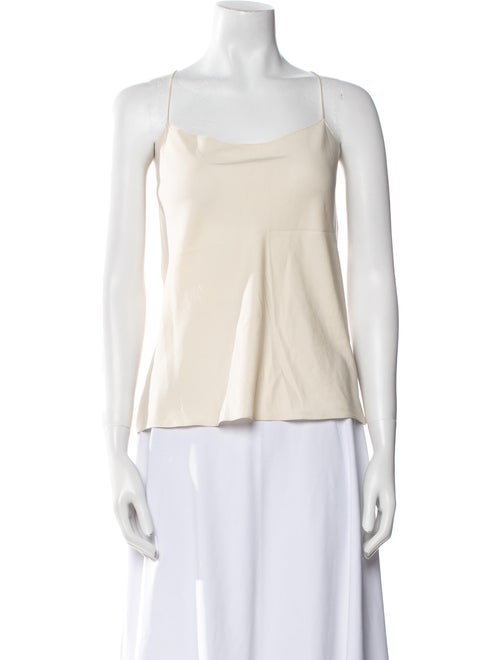 The Row Square Neckline Sleeveless Top
