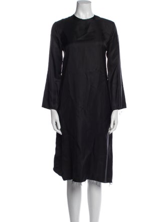 The Row Silk Midi Length Dress