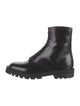The Row Patent Leather Combat Boots