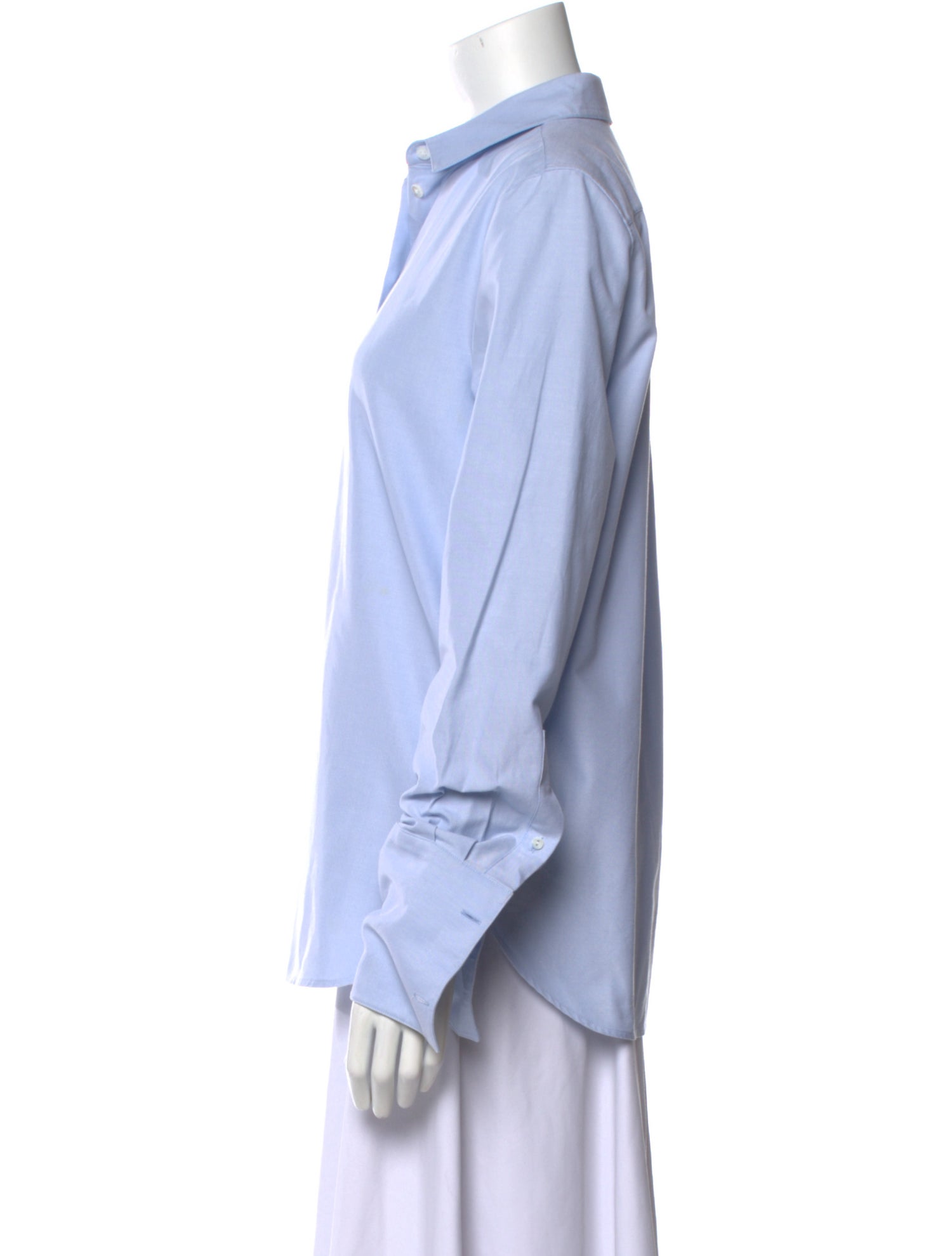 The Row Long Sleeve Button-Up Top