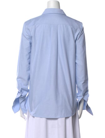 The Row Long Sleeve Button-Up Top