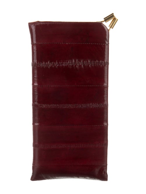 The Row Eel Skin Printed Wallet