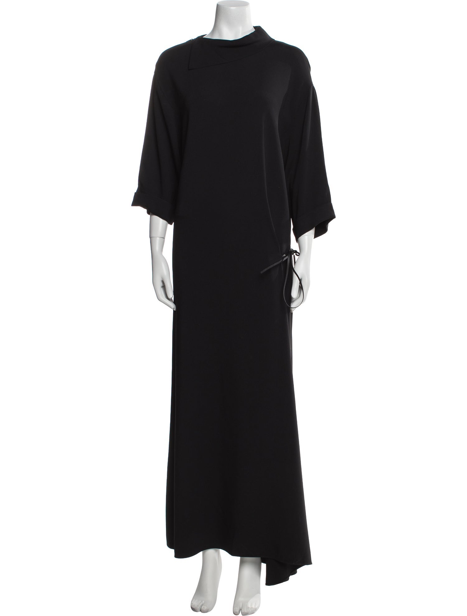 The Row Mock Neck Long Dress