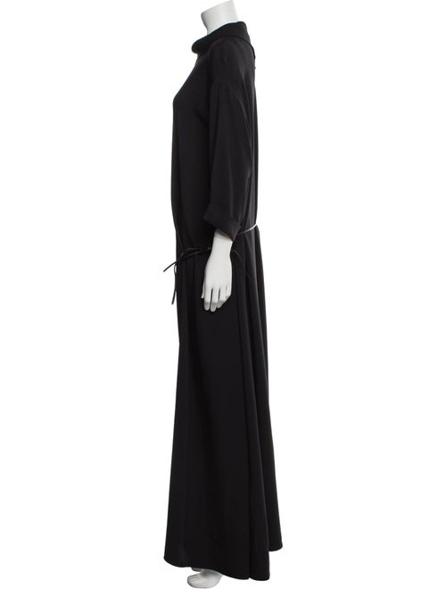 The Row Mock Neck Long Dress