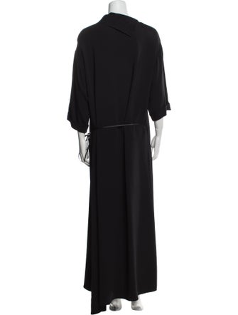 The Row Mock Neck Long Dress