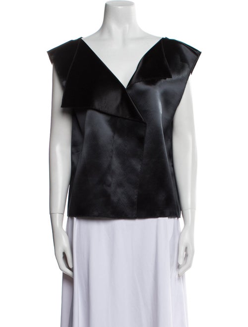 The Row V-Neck Sleeveless Blouse