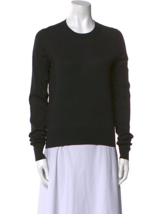 The Row Silk Crew Neck Sweater