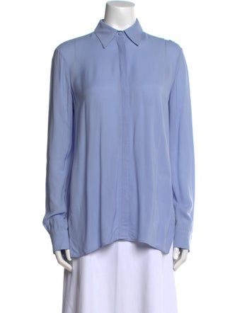 The Row Long Sleeve Blouse