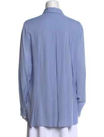 The Row Long Sleeve Blouse