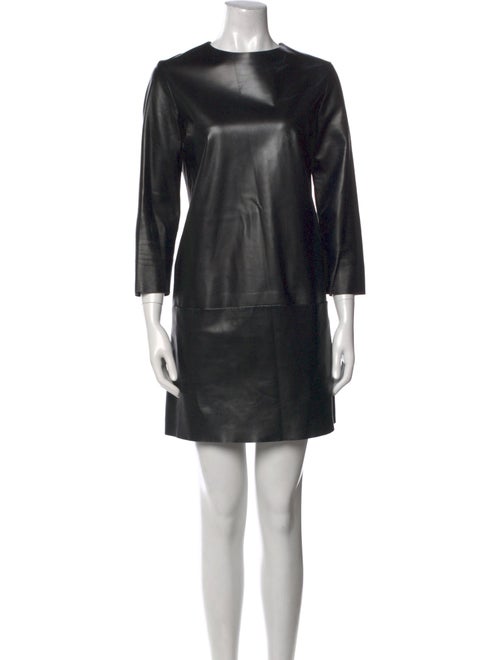 The Row Lambskin Mini Dress